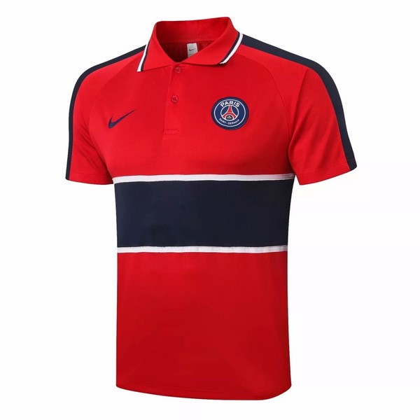 Polo Paris Saint Germain 2020/21 Rojo Negro